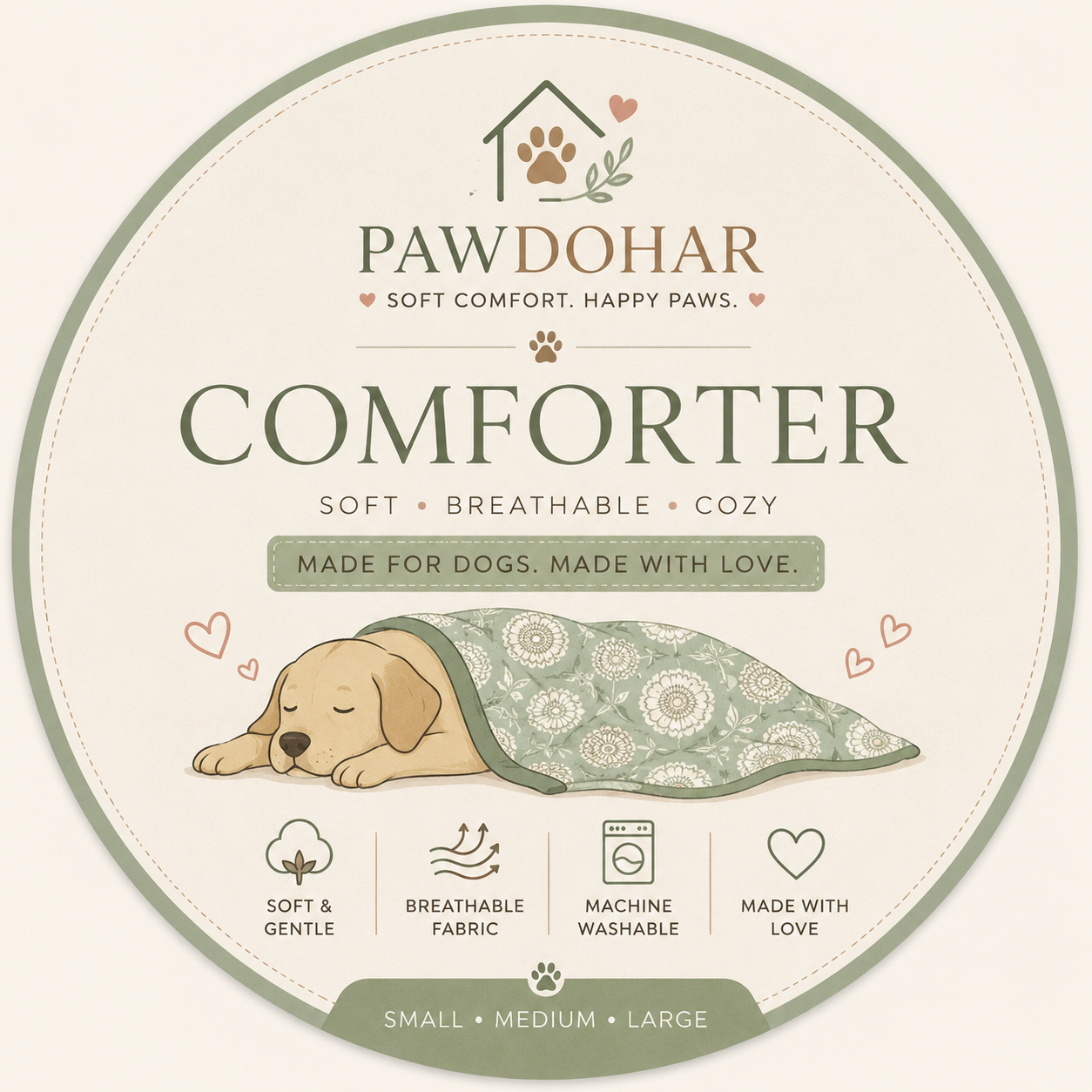 Comforter for pets